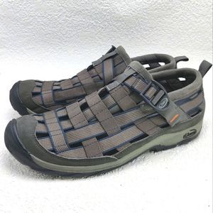 Chaco Paradox Closed Toe Hiking Sandal in Gun Metal Mens Sz 10 Women 11.5